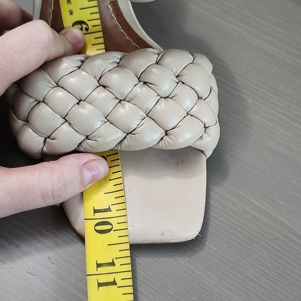 L'INTERVALLE Cream Braided Sandals - Picture 14 of 14